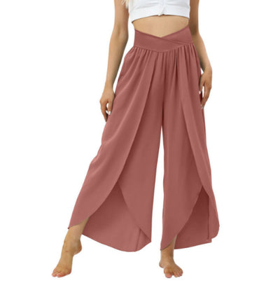 High Waist Split Yoga Pants Seasia