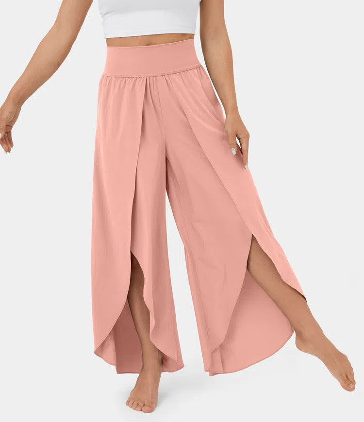 High Waist Split Yoga Pants Seasia