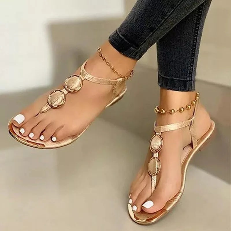 Women's Flat Sandals Summer Beach Shoes Seasia