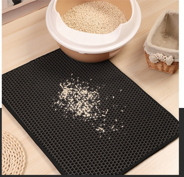 EVA Double Layer Cat Litter Mat Seasia