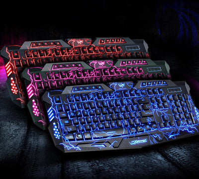J10 Wired Gaming Keyboard & Mouse Set Seasia