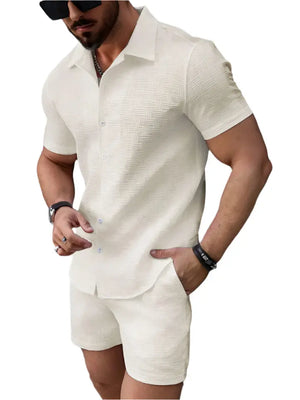 Men’s Summer Beach Two-Piece Suit Seasia