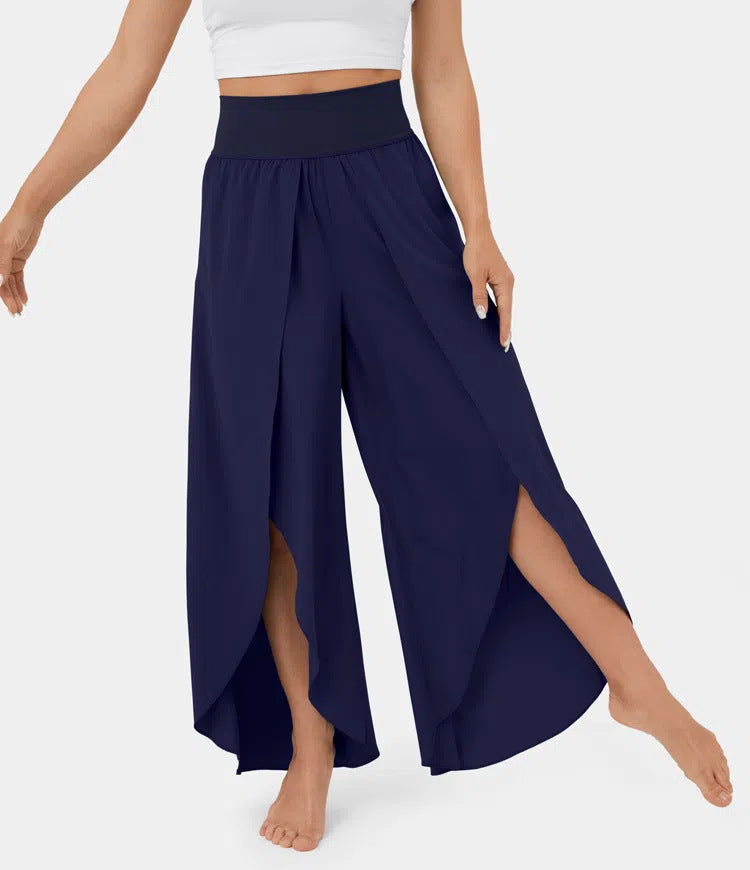 High Waist Split Yoga Pants Seasia