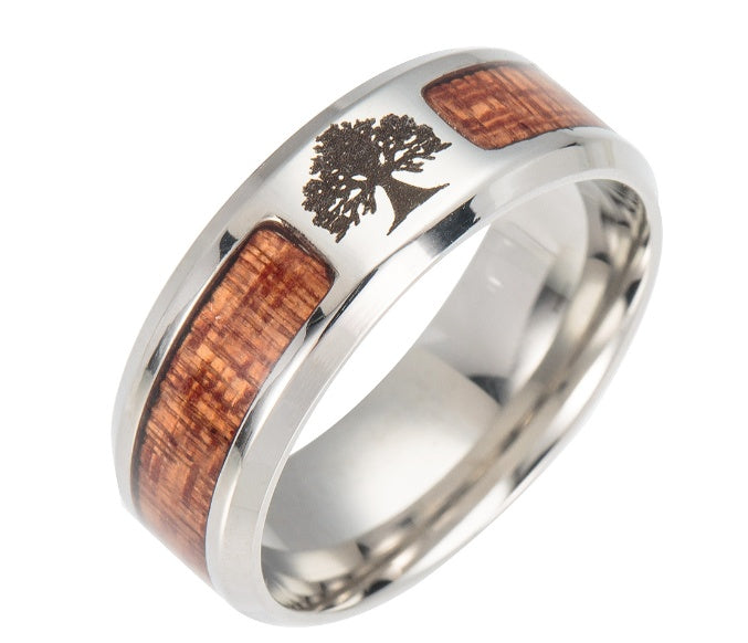 Tree of Life Stainless Steel Ring Seasia