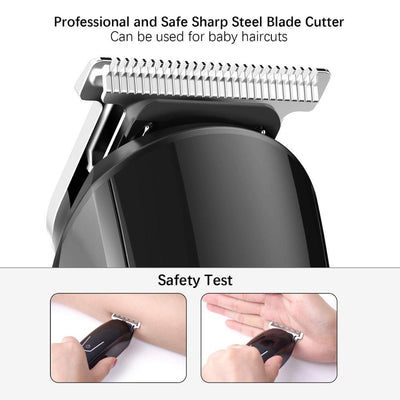Electric Hair & Beard Trimmer – USB Rechargeable Clipper Seasia
