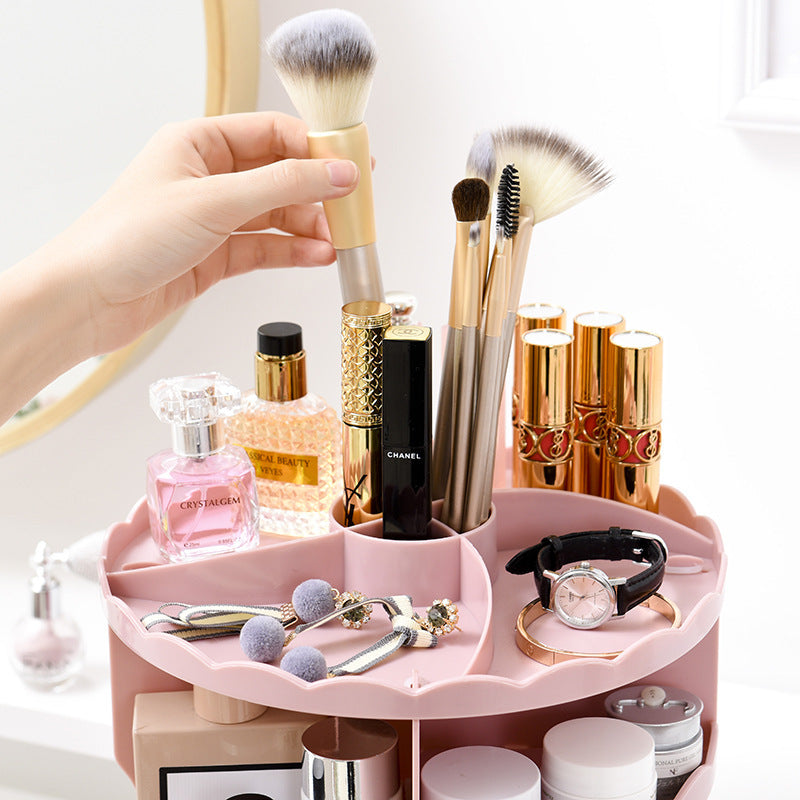 360° Rotating Makeup Organiser Box Seasia