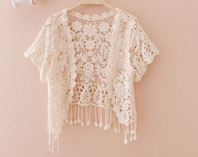Lightweight Embroidered Sun Cardigan Seasia