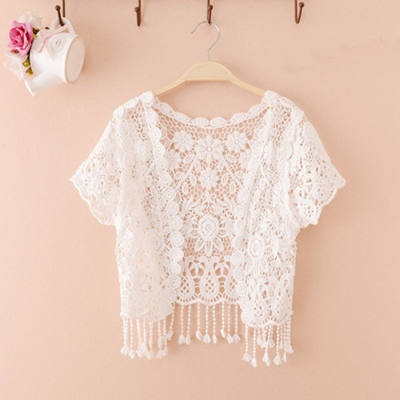 Lightweight Embroidered Sun Cardigan Seasia