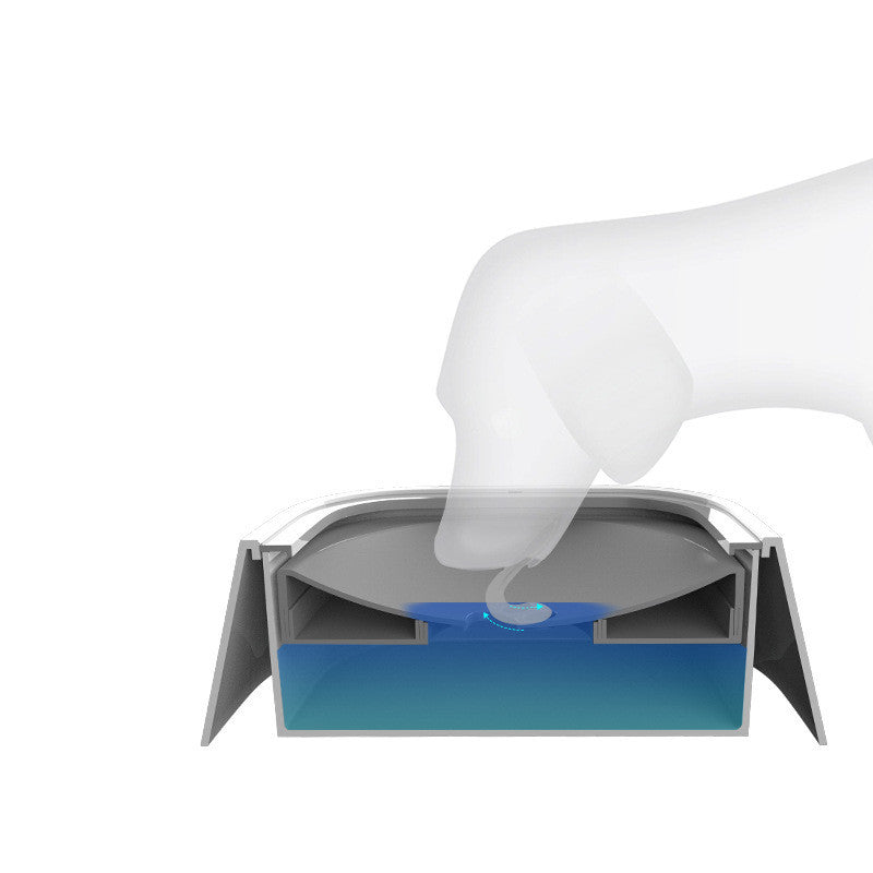 1.5L Anti-Spill Pet Water Bowl - Seasia