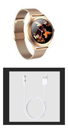 Chivo KW10Pro Women’s Smart Watch with Fine Steel Strap & Sleek Design Seasia