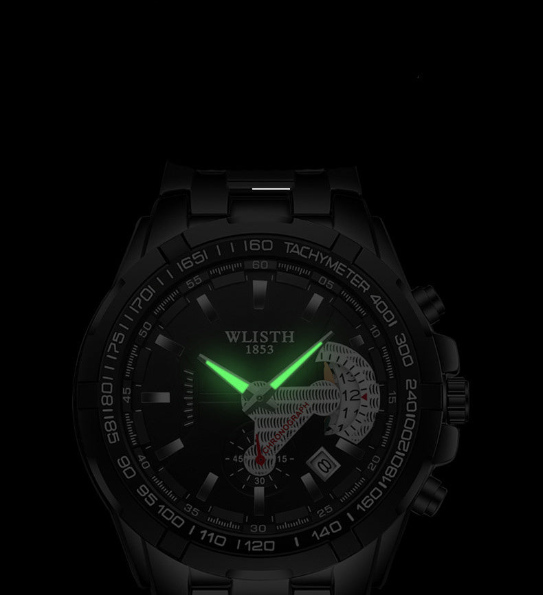 Men’s Waterproof Quartz Sports Watch Seasia