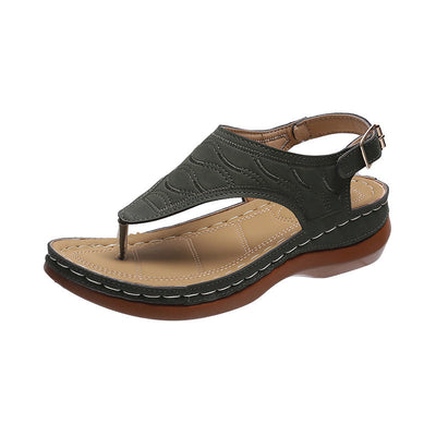 Casual Wedge Flip Flop Sandals Seasia