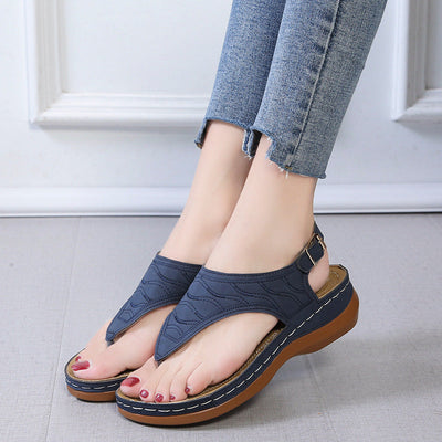 Casual Wedge Flip Flop Sandals Seasia