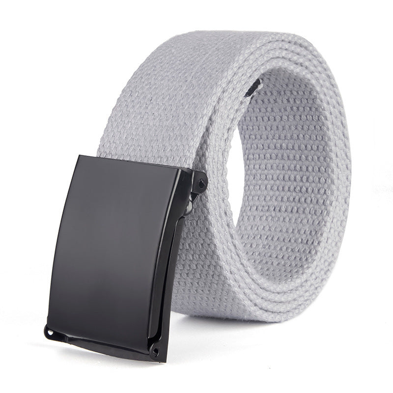 Solid Color Canvas Belt Seasia