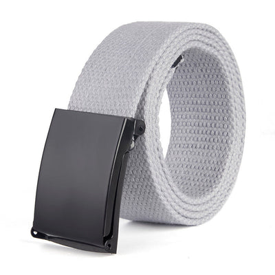 Solid Color Canvas Belt Seasia