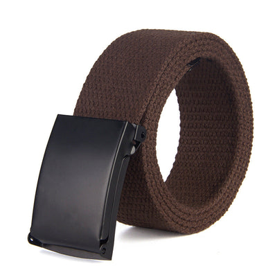 Solid Color Canvas Belt Seasia