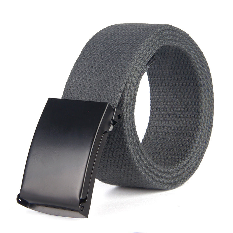Solid Color Canvas Belt Seasia