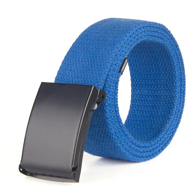 Solid Color Canvas Belt Seasia