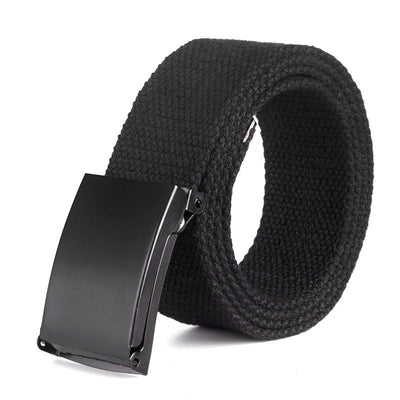Solid Color Canvas Belt Seasia