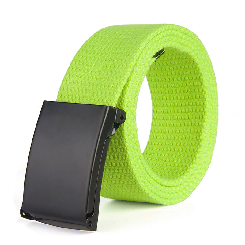 Solid Color Canvas Belt Seasia