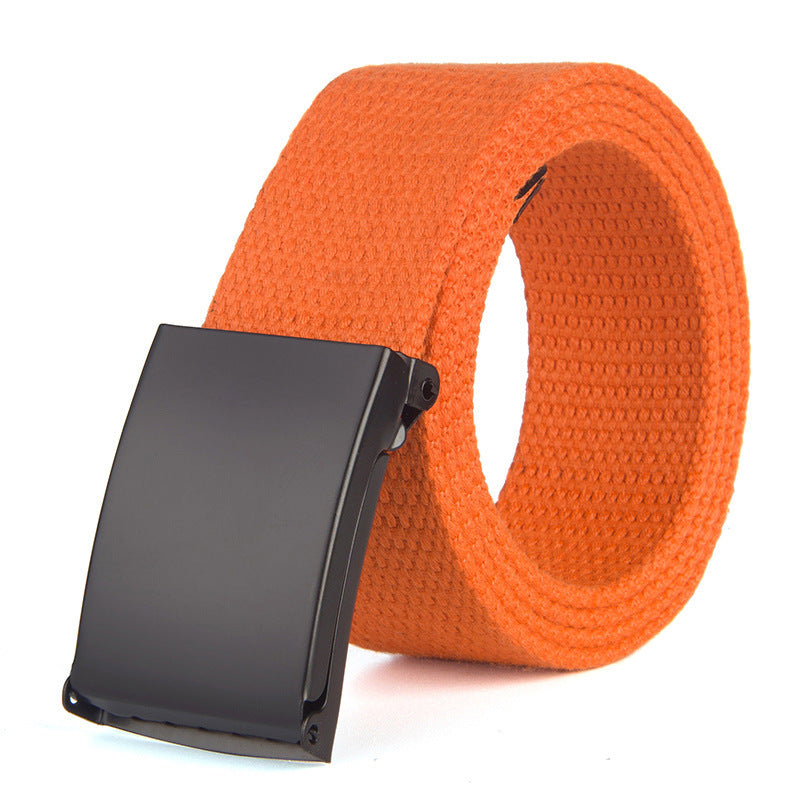 Solid Color Canvas Belt Seasia