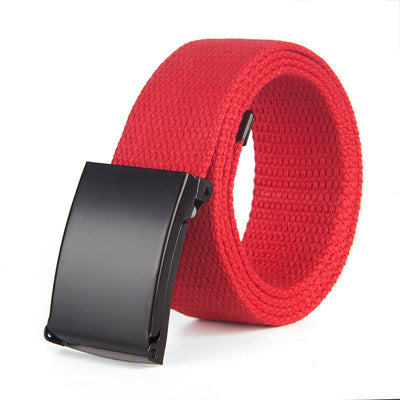 Solid Color Canvas Belt Seasia