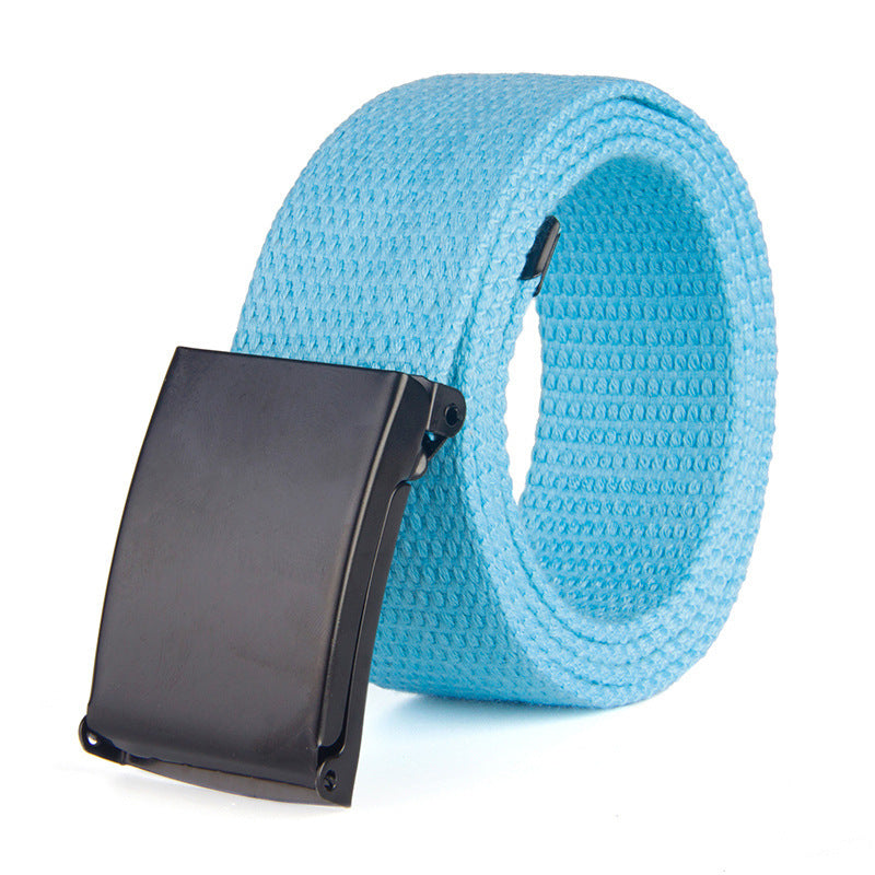Solid Color Canvas Belt Seasia