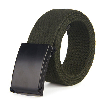 Solid Color Canvas Belt Seasia