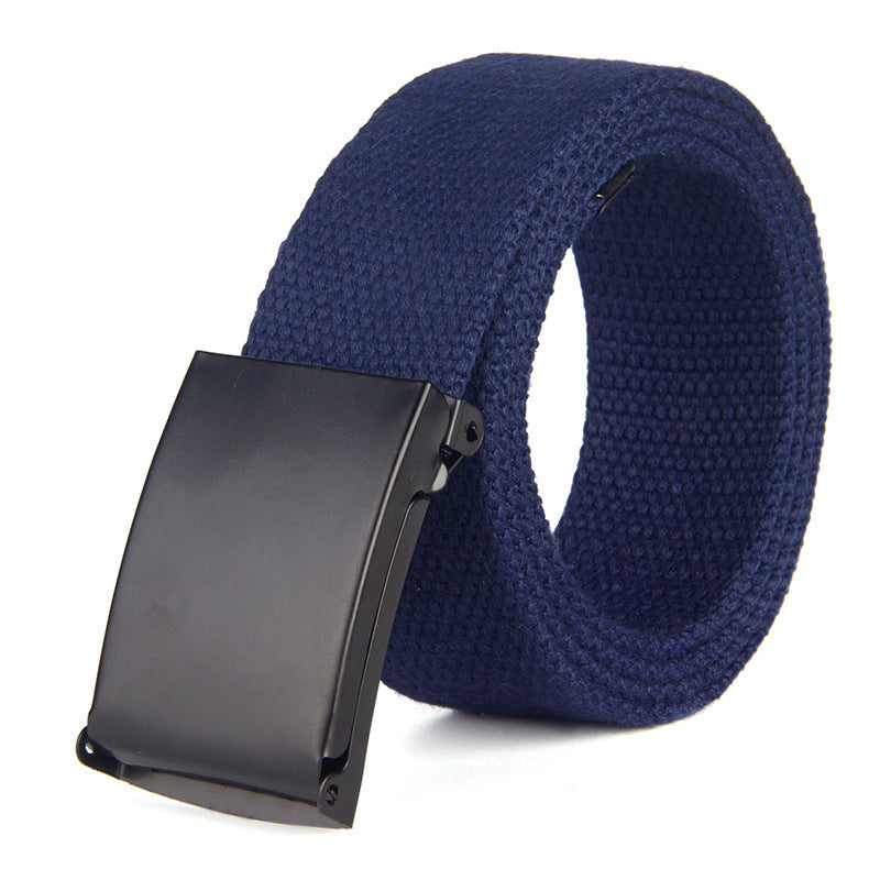 Solid Color Canvas Belt Seasia