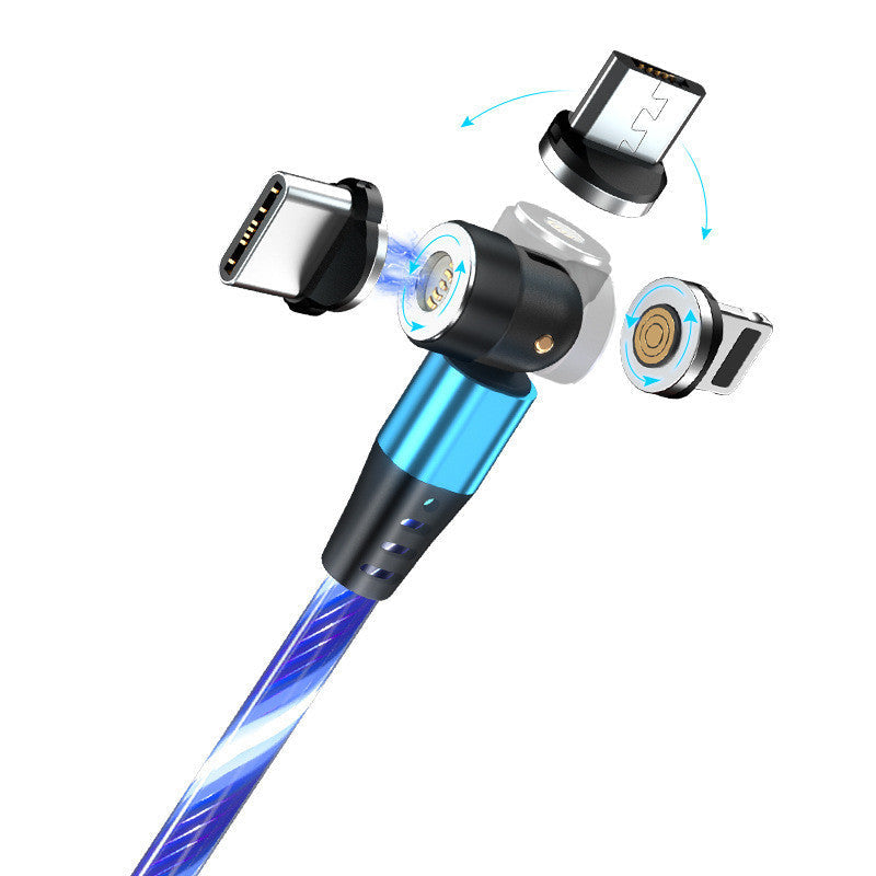 540° Rotating LED Magnetic Charging Cable Seasia