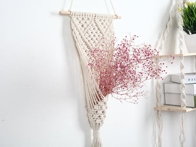 Woven Net Bag Flower Basket Wall Decoration Flower Shop Decoration Seasia