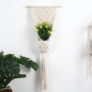Woven Net Bag Flower Basket Wall Decoration Flower Shop Decoration Seasia