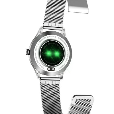 Chivo KW10Pro Women’s Smart Watch with Fine Steel Strap & Sleek Design Seasia