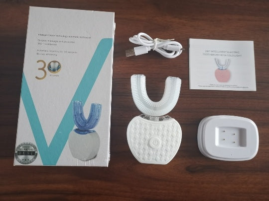 360° Automatic U-Shaped Electric Toothbrush – USB Rechargeable Seasia