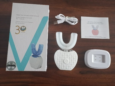360° Automatic U-Shaped Electric Toothbrush – USB Rechargeable Seasia