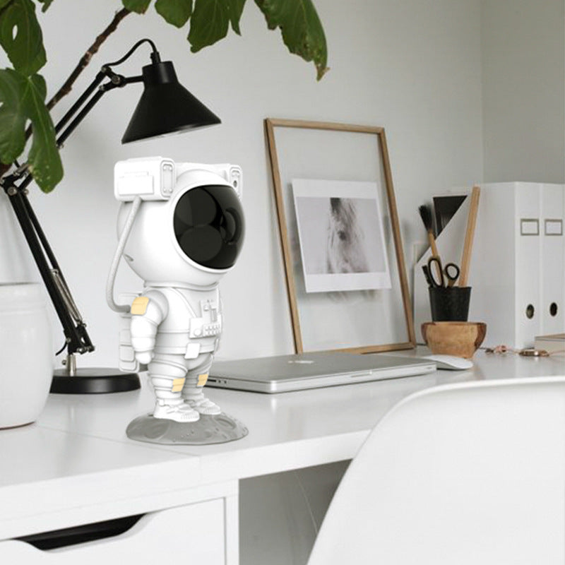 Astronaut Galaxy Projector Lamp – Starry Night Sky USB Light with Remote Seasia