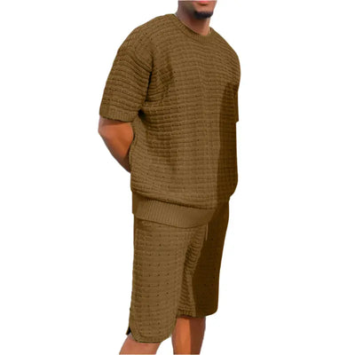 Men’s Summer Hippie Shirt & Short Set Seasia