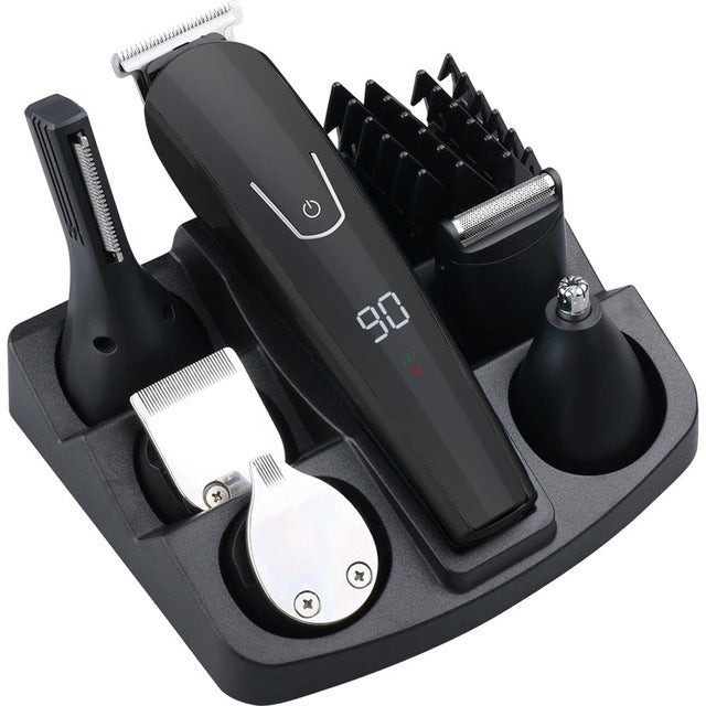 Electric Hair & Beard Trimmer – USB Rechargeable Clipper Seasia