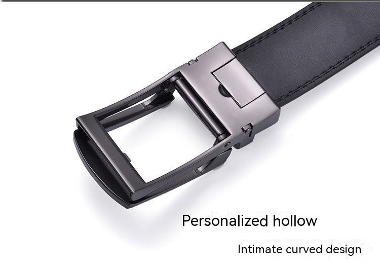 Men’s Two-Layer Cowhide Business Belt Seasia