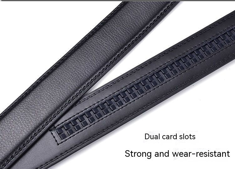 Men’s Two-Layer Cowhide Business Belt Seasia