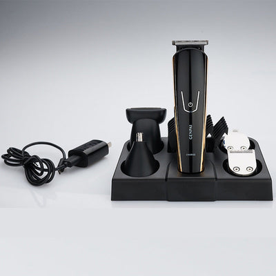 Electric Hair & Beard Trimmer – USB Rechargeable Clipper Seasia