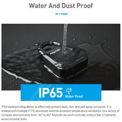 Waterproof Fingerprint Smart Padlock Seasia