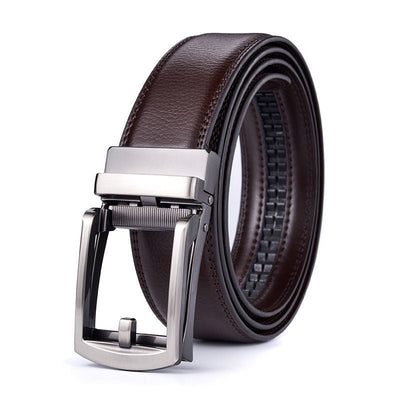Men’s Two-Layer Cowhide Business Belt Seasia