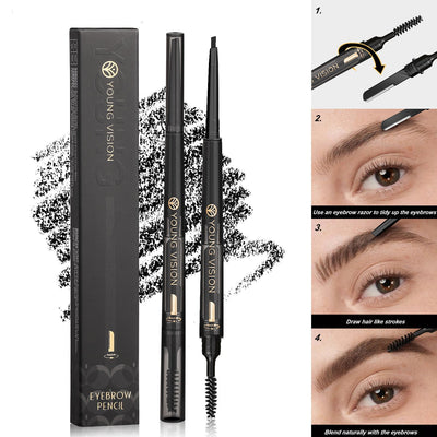 3-in-1 Waterproof Eyebrow Pencil Seasia