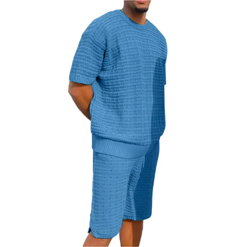 Men’s Summer Hippie Shirt & Short Set Seasia