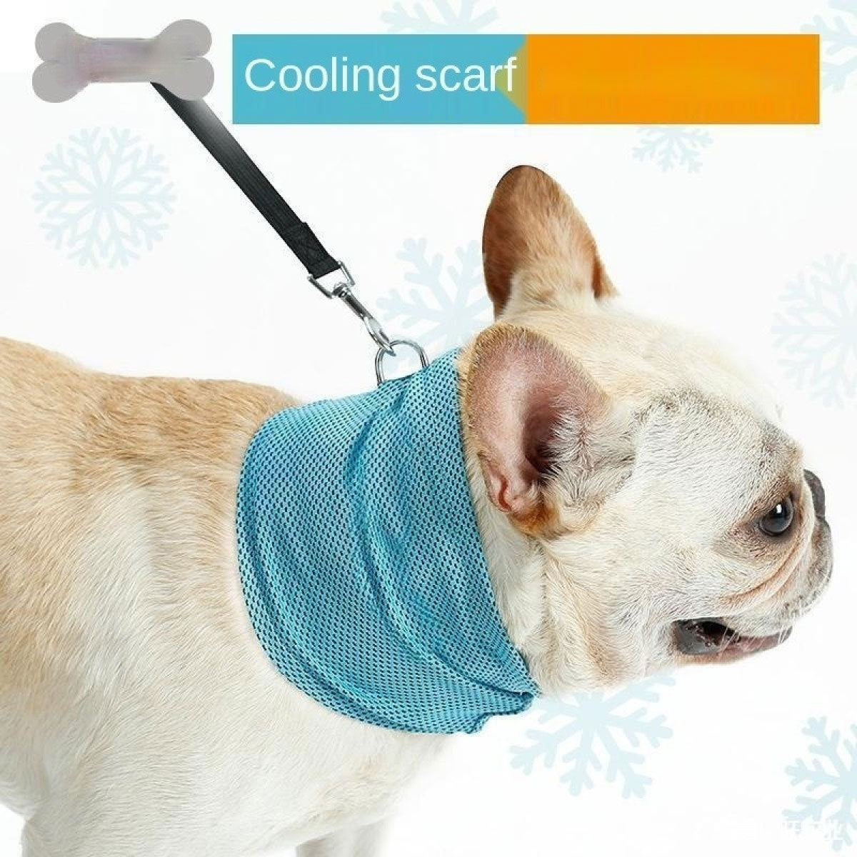 Instant Cooling Dog Bandana Collar Wrap Seasia