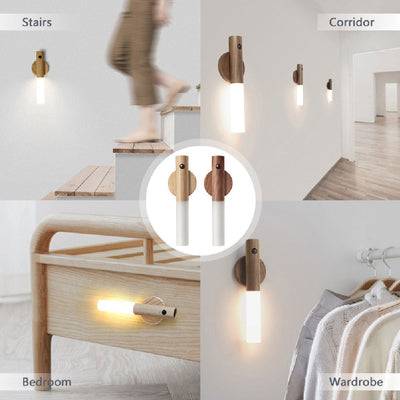 USB Magnetic LED Night Light – Motion Sensor Wireless Wall Lamp Seasia