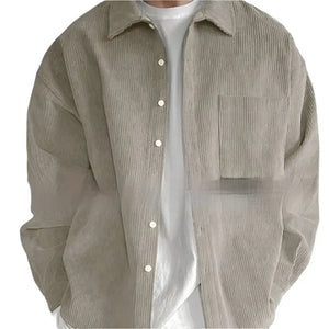 Men’s Corduroy Long-Sleeve Shirt Seasia