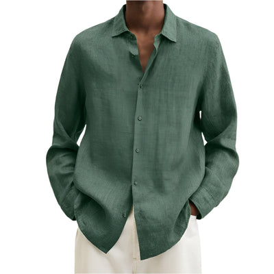 Men’s Long Sleeve Lapel Shirt Seasia