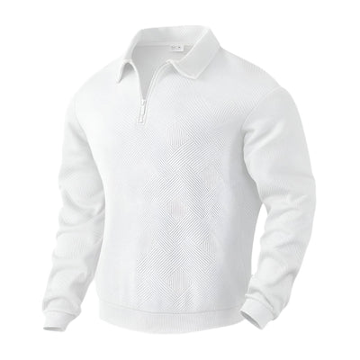 Men’s Jacquard Half-Zip Sweatshirt Seasia